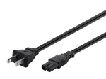 Monoprice Power Cord 15FT Non-polarized Nema 1-15P To Iec 60320 C7. Fixed Price $10.87.
