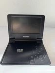 Sylvania SDVD7014 7" Portable Player Power Cord, Remote, Not Tested. Fixed Price $25.00.
