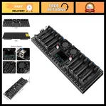 8-CHANNEL Type-c Lithium Battery Capacity Tester Mah Mwh Digital Power Meter,. Fixed Price $75.99.