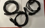 Lot Of Iec C13 Power Cables 4 Ft Computer Monitor Printer Tv Cord. Fixed Price $9.99.