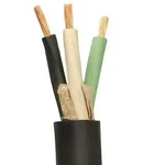 125' Southwire 18/3C Royal Sjoow 300V Flexible Portable Power Cable Cord Black. Fixed Price $54.95.