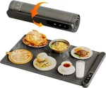 Electric Food Warming Mat - Adjustable Buffet Tray With 6 Heat Levels. Fixed Price $124.99.