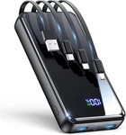 Portable CHARGER,50000MAH Power Bank Built-in Cable, 22.5W Pd Usb & Out Fas. Fixed Price $44.04.