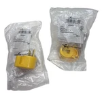 New Cooper 4509AN, Yellow Angle Plug (lot Of 2) Fast Shipping. Fixed Price $25.98.