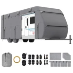 Travel Trailer Cover, 27-30 Ft Rv 4-LAYER Non-woven Fabric Camper. Fixed Price $176.37.