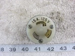 Hubbell Hbl 4720 Twist-lock 15A 125V Plug L5-15P, New. Fixed Price $6.95.