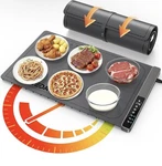 Food Warming Mat With 3-ZONE Heating Mode, Redagod Electric Tray 9 Temp. Fixed Price $28.99.