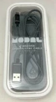 New Modal Md-mmubg 4' Braided Black Micro Usb Charge & Sync Charging Cable. Fixed Price $6.60.