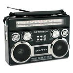 Dolphin Retro Bluetooth Radio SP-411BT Am Fm Sw Rechargeable Black-free Shipping. Fixed Price $35.43.