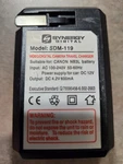 Synergy Digital Charger Model SDM-119 For Canon NB3L Camera Battery. Fixed Price $9.99.
