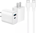 Best Buy Essentials- 20W Dual-port Wall Charging Kit For Usb-c Smartphones,.... Fixed Price $16.99.
