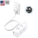 Power Strip With 360 Flat Rotating Plug, Extension Cord Wall. Fixed Price $47.04.