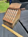 Vintage Eveready Battery General Store Automotive Antique Display Tester Sign. Fixed Price $400.00.