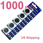 1000 Pcs Tianqiu CR2032 Lithium Battery 3V Button Cell Batteries Blister Card. Fixed Price $138.99.