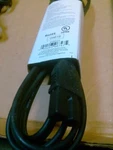 Radioshack 6-FOOT Power Cord (black) Catalog : 6100414. Fixed Price $7.99.