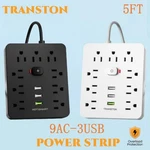 12-IN-1 Power Strip With Surge Protection, And One Touch & 5-FOOT Extension Cord. Fixed Price $17.99.