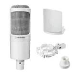 Audio-technica AT2020 Cwh Condenser Microphone Xlr White Rare New. Fixed Price $199.00.