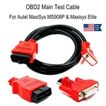 16-PIN DB26 OBD2 Main Cable Test Connector For Autel Maxisys MS908PRO MS905. Fixed Price $20.95.