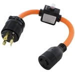 Ac Works L6 30P To 20R Adapter W/ 20A Breaker, 1.5FT Heavy Duty Stw. Fixed Price $76.99.