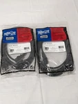 Tripp Lite Power Cord Cable C13 To 5-15P 10A 125V 12FT Length Qty P010-012. Fixed Price $10.60.
