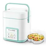 Tlog Mini Rice Cooker 2.5 Cups Uncooked, Healthy Ceramic Coating AQUA-2. Fixed Price $89.99.