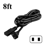 8FT 2-PRONG Square Ac Power Cord Cable For Vintage Hi Fi Audio. Fixed Price $13.85.
