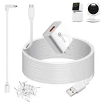 Weishan 50FT Power Cable For Cam V4,WYZE Pan V3,WYZE Feet, White. Fixed Price $27.84.