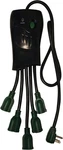 Power Outlet Surge Protector, Black (GG-5OCT). Fixed Price $23.70.