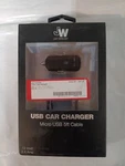 Just Wireless Micro Usb Port Dual Car Charger Samsung Motorola Nokia Lg Htc #54. Fixed Price $6.99.