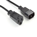 Black Box EPXR15 Power Cord Nema 5-15R To IEC-60320-C14 1-FT. 0.3-M. Fixed Price $21.93.