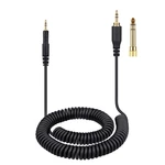 Weishan ATH-M50X Cable Coiled Aux Cord Replacement For Audio 14 Feet, Black. Fixed Price $18.98.