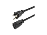 Startech 15FT Heavy Duty Extension Cord NEMA5-15P To NEMA5-15R Black. Fixed Price $83.01.