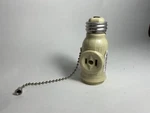 Cooper Ivory Lampholder Socket Adapter Pull Chain W/outlet Receptacle Bulk 718V. Fixed Price $17.99.