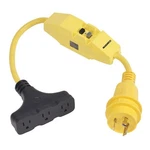 Marinco Dockside 30AMP To 3-15AMP W/ Gfi 199128. Fixed Price $111.99.
