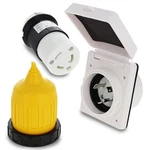 Abn Electrical 30 Amp Rv Power Inlet With Receptacle Plug And Twist Cover. Fixed Price $29.99.