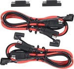 Pack Kuncan Sae To Extension Cable - Dc Power Heavy Duty 12AWG Black. Fixed Price $19.69.