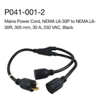 New P0410012 Power Extension Cord/y-splitter, L6-30P To 2X L6-30R. Fixed Price $34.99.