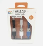 Tech & Go Cable 3-PACK Signature Series 3FT. Fixed Price $18.99.