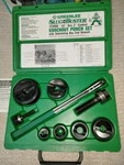 Greenlee 7238SB - Knockout Kit With Ratchet And Slug Buster (1/2"' To 2"). Fixed Price $200.00.