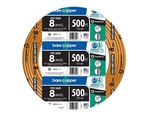 Southwire 10632802 500 Ft. 8-GAUGE Solid Sd Bare Copper Grounding Guage. Fixed Price $418.07.