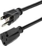 .com 10FT (3M) Heavy Duty Extension Cord, Nema 5-15R To 5-15P Black. Fixed Price $26.46.