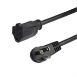 Startech PAC101R3 3FT Flat Extension Cord Nema 5-15R To Right-angle 5-15P. Fixed Price $23.25.
