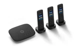 Voip Phone System Ooma Telo HD3 Handsets Unlimited Calling Robocall Block. Fixed Price $209.99.
