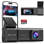 E-yeeger Dash 2.5K Wi-fi Full Hd Camera For Cars 1.47 Ips Screen Black. Fixed Price $54.78.
