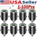 2 Port Super Fast Car Charger Adapter For Iphone Samsung Android Cell Lot. Fixed Price $226.42.