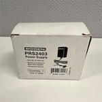 Bogen PRS2403 Power Supply 24V Dc 300MA Barrel Connector Receptacle Mount. Fixed Price $14.99.