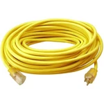 Master Electrician 02589ME 100-FEET Round Vinyl Extension Cord, Yellow. Fixed Price $123.69.