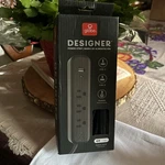 Globe Electric 0721 6FT 3-OUTLET 2-USB Surge Protector Power Strip. Fixed Price $9.85.