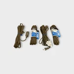 Woods Light Duty Brown Extension Cords 6', 16 Gauge SPT-2, 3 Outlet (4 Pack). Fixed Price $12.99.