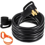 Heavy Duty 30 Ft 50 Amp Rv Extension Cord Power Supply Cable W/molded Connector&. Fixed Price $167.47.